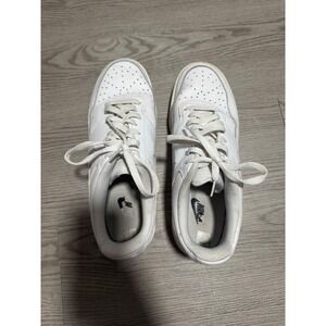 Nike Court Vision Low White Sneakers Classic Casual Shoes size 9 Running  Gym